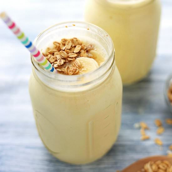 Pineapple Coconut Smoothie - Recipe photo by 3ScoopsofSugar