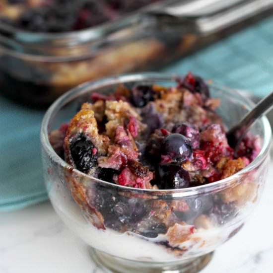 Baked Oatmeal Casserole - Recipe photo by TheNourishedFamily