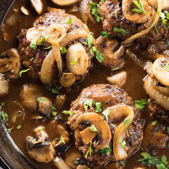 Chopped Steaks - Recipe photo by TheSaltyMarshmallow