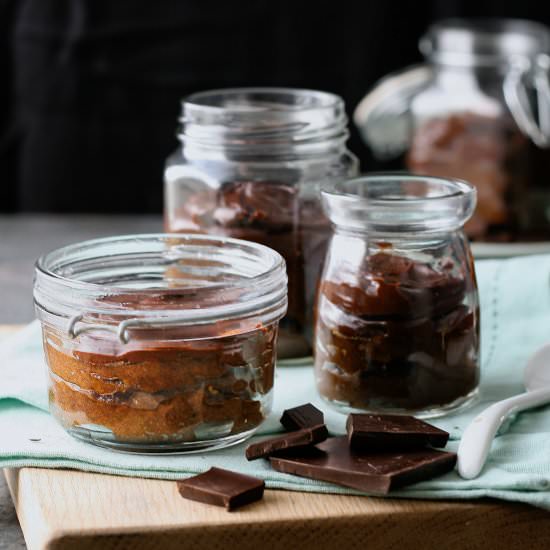 Date caramel and chocolate pots - Recipe photo by vanillafrost4
