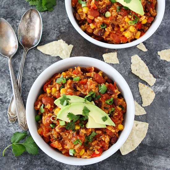 Mexican Rice Casserole - Recipe photo by twopeasandtheirpod