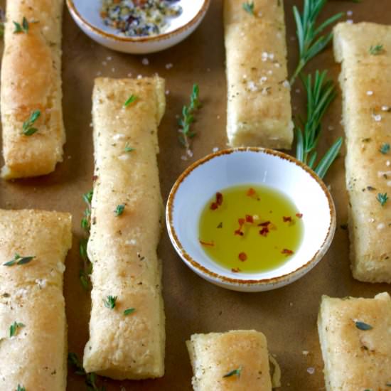 Easy Semolina Breadsticks - Recipe photo by marilenaskitchen