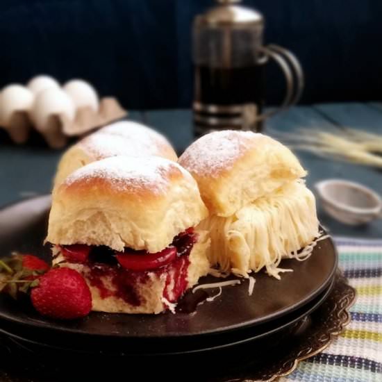 Buchty Soft Bread - Recipe photo by MyHomeDiaryinTurkey