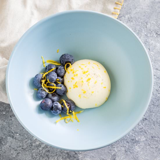 Lemon Panna Cotta - Recipe photo by sprinkles and sprouts