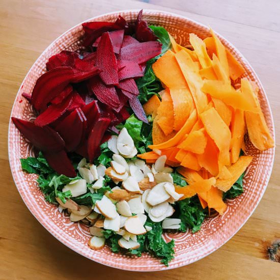 Kale Beet Carrot Salad - Recipe photo by mghthakkar