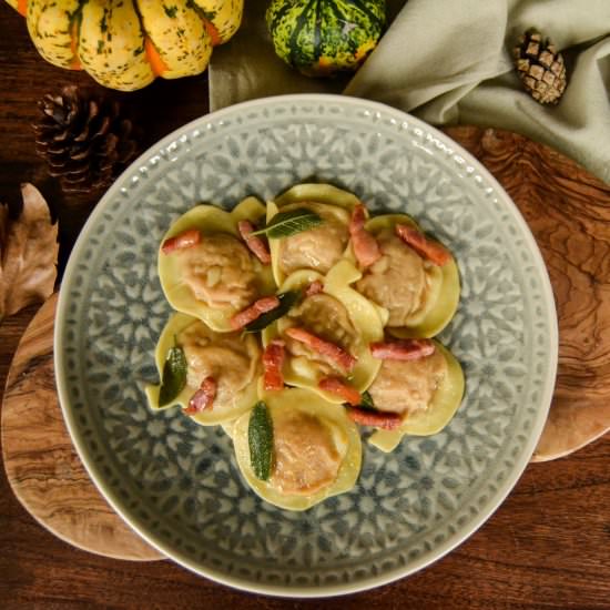 Pumpkin Ravioli - Recipe photo by CookingMyDreams