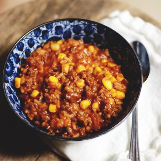 Spanish Rice Supper - Recipe photo by CosmopolitanCornbread