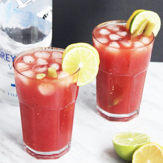Caesar Drink – A Brunch Cocktail - Recipe photo by SlowThe CookDown