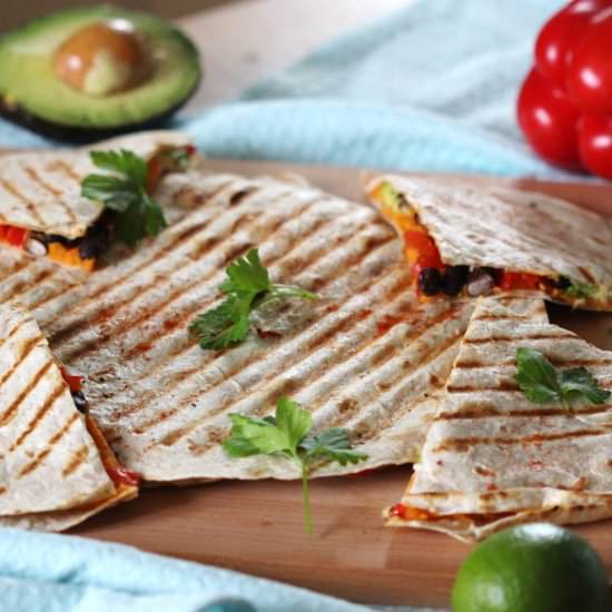 Sweet Potato Quesadillas - Recipe photo by Whats Bean Cooking