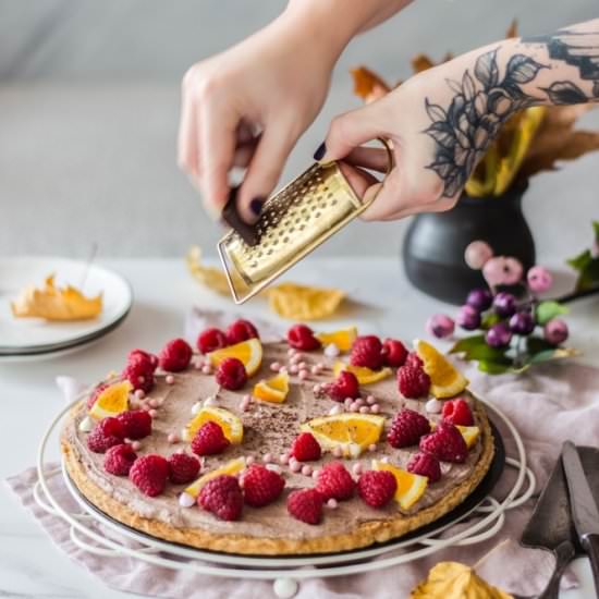 Tart with Chocolate Mousse - Recipe photo by Mienta