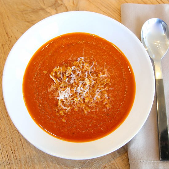 Middle of the Winter Tomato Soup - Recipe photo by therightrecipe
