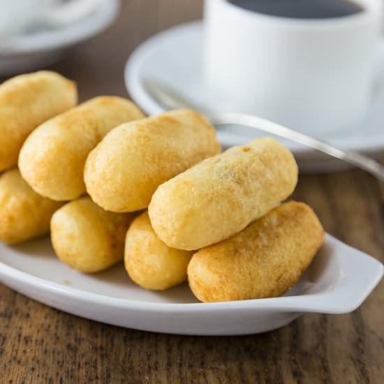 Yuca Fritters – Carimañolas - Recipe photo by Ethnic Spoon