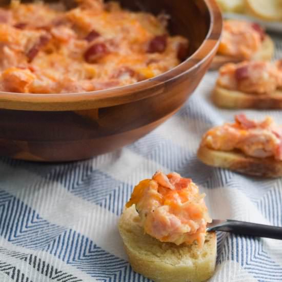 Kentucky Hot Brown Dip - Recipe photo by Cuts and Crumbles