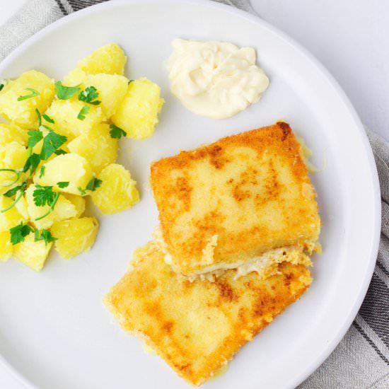 Fried Cheese - Recipe photo by Taste Is Yours