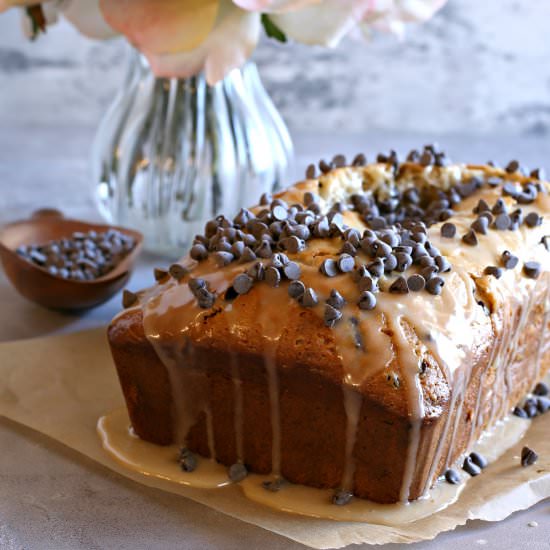 Chocolate Chip Tahini Cake - Recipe photo by Hungry Couple