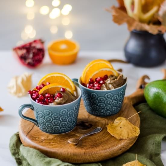 Avocado chocolate mousse - Recipe photo by Mienta