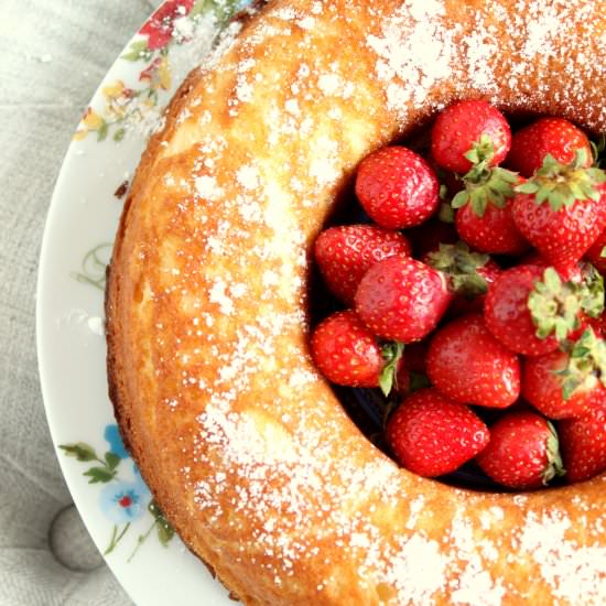 French Yogurt Cake - Recipe photo by flourandspice