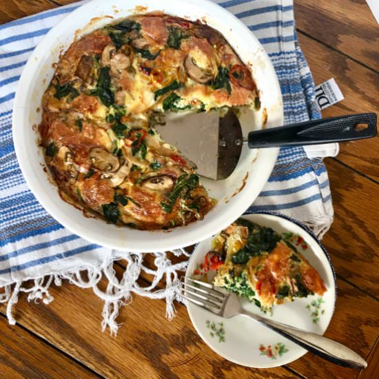 Vegetable Quiche - Recipe photo by simplyfoodies