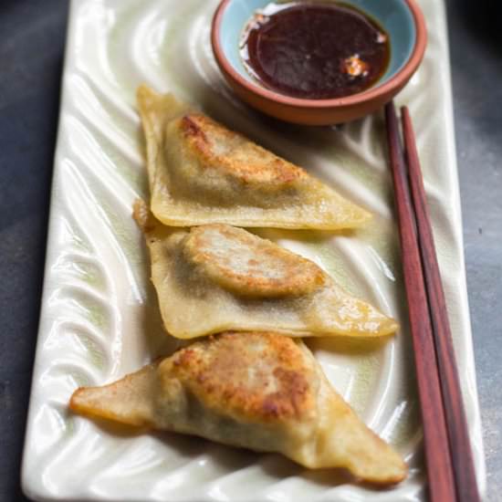 Asian Inspired Mushroom Dumplings - Recipe photo by sugarlovespices