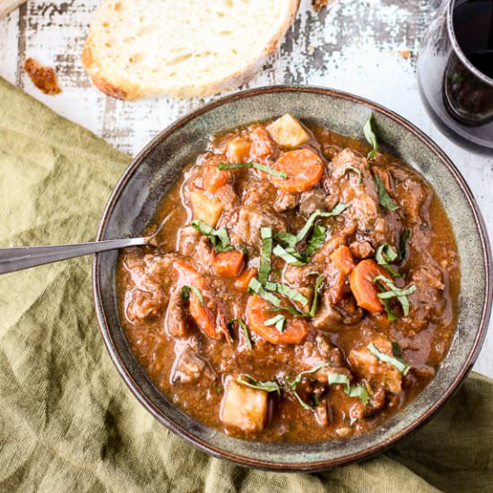 Italian Beef Stew - Recipe photo by lisasdinnertimedish