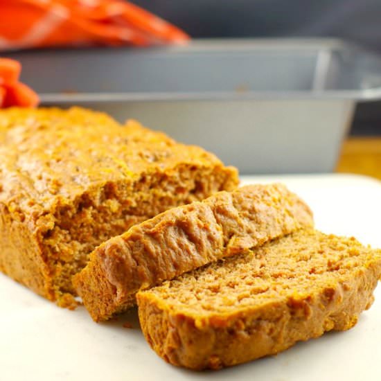 Healthy Carrot Loaf - Recipe photo by Food Meanderings