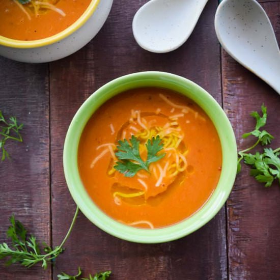 Roasted Tomato Soup - Recipe photo by fascinatingfoodworld