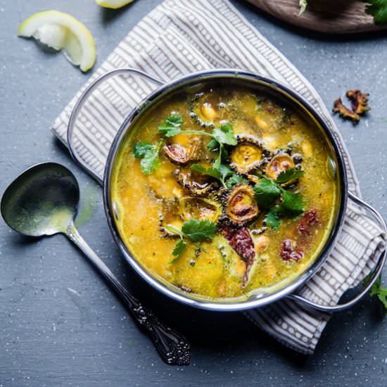 Bitter Gourd Yellow Mung Stew - Recipe photo by PlayfulCooking