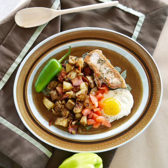 Simple Mexican Breakfast Potatoes - Recipe photo by CookBetterThan
