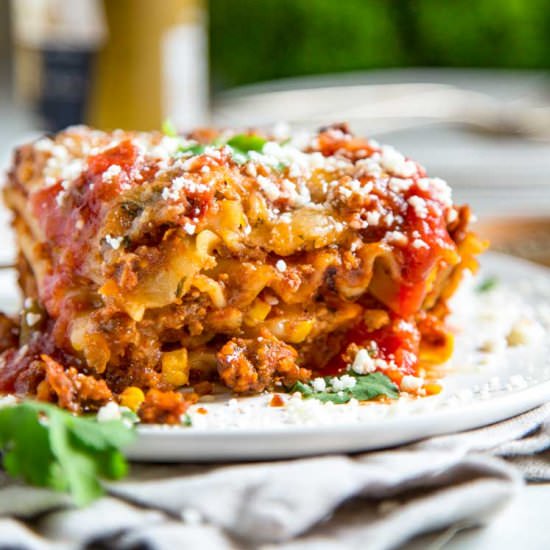 Hearty Mexican Lasagna - Recipe photo by keviniscooking