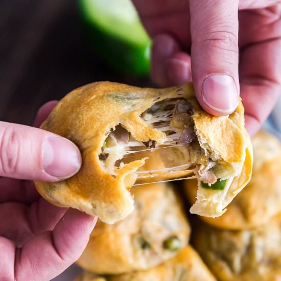Philly Cheese Steak Bombs - Recipe photo by Thelifejolie