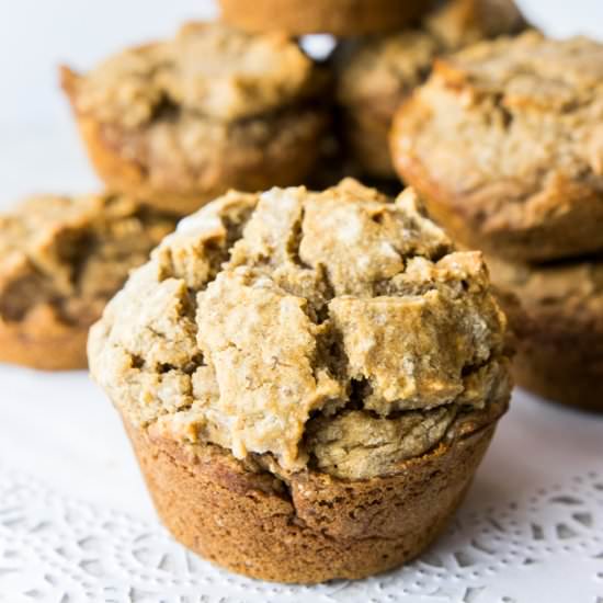 Paleo Banana Chia Muffins - Recipe photo by fithappyfree