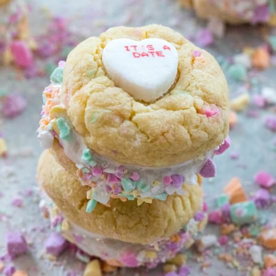 Conversation Heart Cookies - Recipe photo by Wearenotmartha
