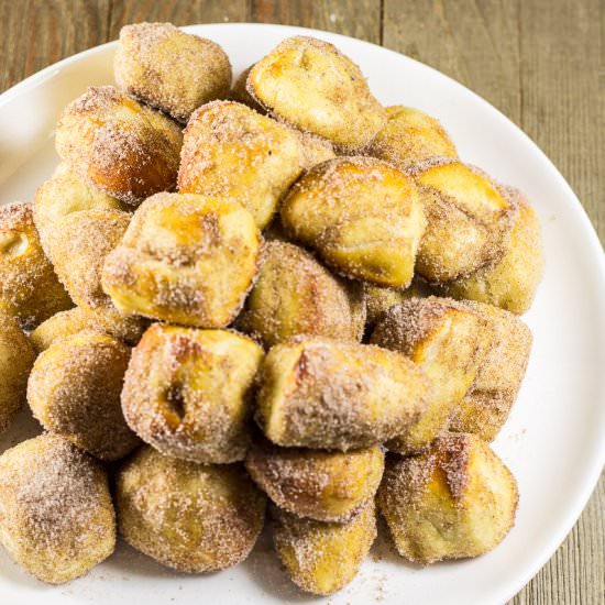 Cinnamon Sugar Pretzel Bites - Recipe photo by Precious Core
