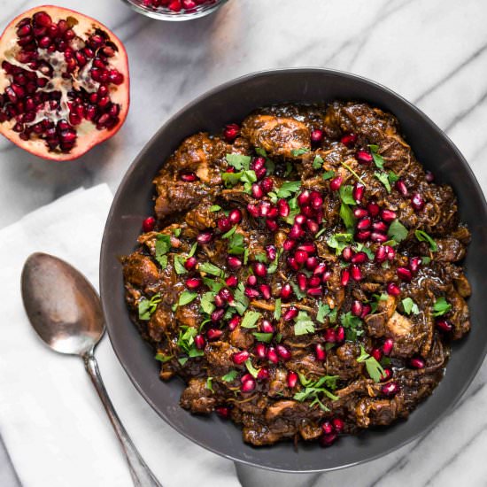 Instant Pot Pomegranate Chicken - Recipe photo by acalculatedwhisk