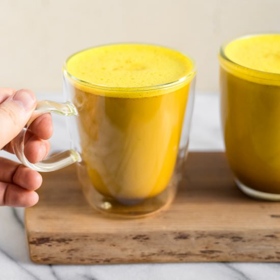 Golden Milk Ghee Latte - Recipe photo by acalculatedwhisk