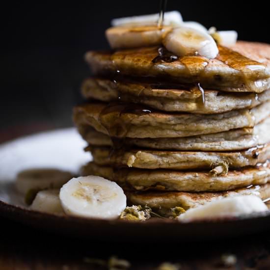Paleo Banana Pancakes - Recipe photo by foodfaithfitness