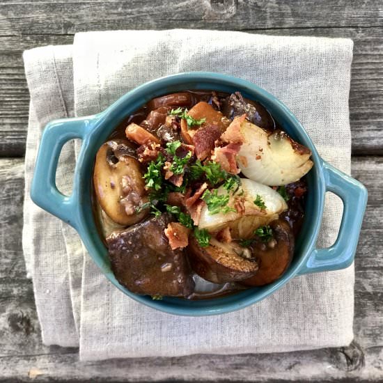 Classic Beef Bourguignon - Recipe photo by simmerandsauce
