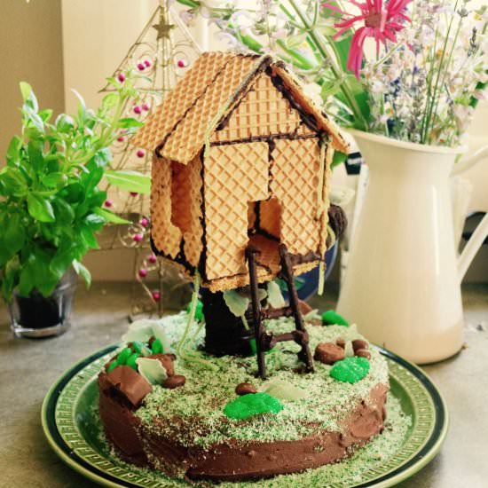 Tree house birthday cake - Recipe photo by JohannaGGG