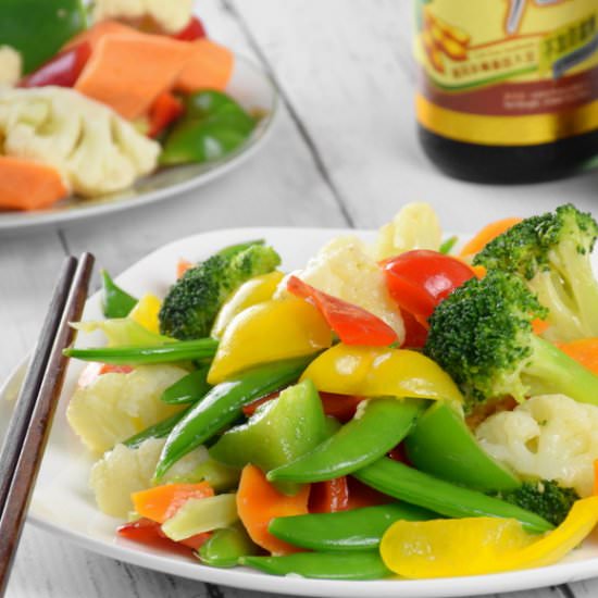 Chinese Vegetable Stir Fry - Recipe photo by Taste of Asian Food