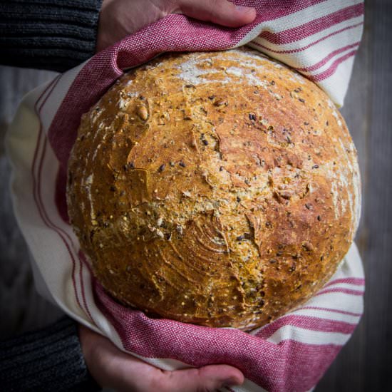 Overnight Harvest Bread - Recipe photo by simplyhomecooked