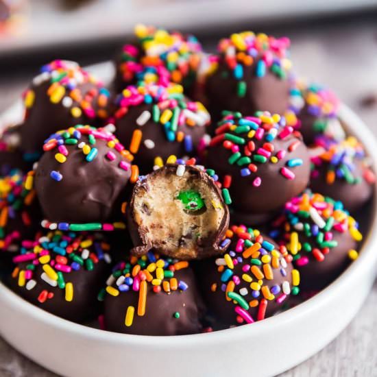 Monster (Edible) Cookie Dough Truff - Recipe photo by Thelifejolie
