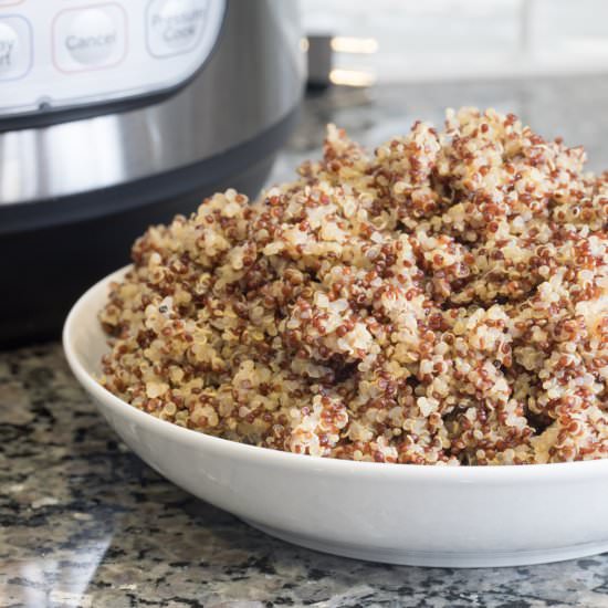 1 Minute Instant Pot Quinoa - Recipe photo by TheKitchenWhisperer