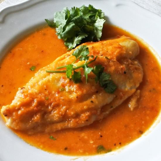John Dory Diablo - Recipe photo by Spice Paw