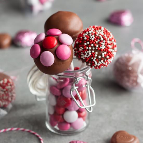 Choc Covered Strawberry Truffle Pop - Recipe photo by Wild wild whisk