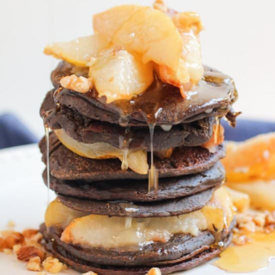 Buckwheat Sweet Potato Pancakes - Recipe photo by AbrasKitchen