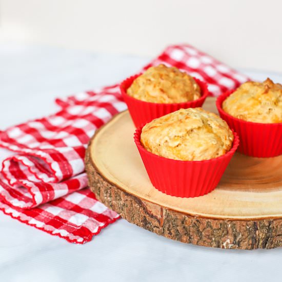 Apple and Cheddar Pupcakes - Recipe photo by JenWoodhouse