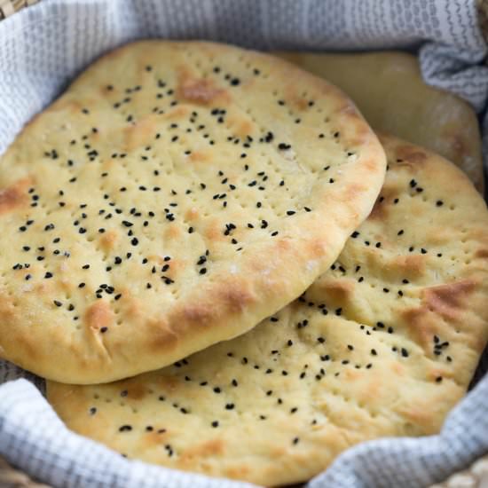 Einkorn Naan - Recipe photo by feelgoodfam