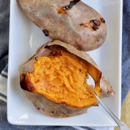 Perfect Baked Sweet Potatoes - Recipe photo by betondinner