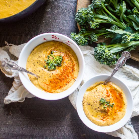 "Cheesy" Broccoli Soup - Recipe photo by Thenaturalnurturer