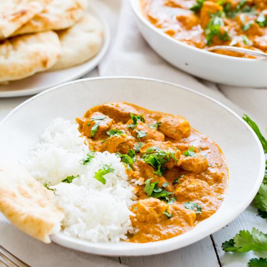 Easy Indian Butter Chicken - Recipe photo by Savingroomfordessert